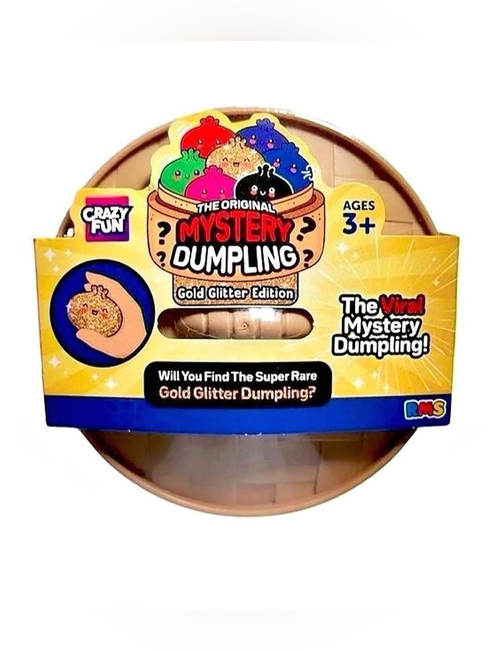 New/Sealed RMS Mystery Dumpling ~ Gold Glitter Edition